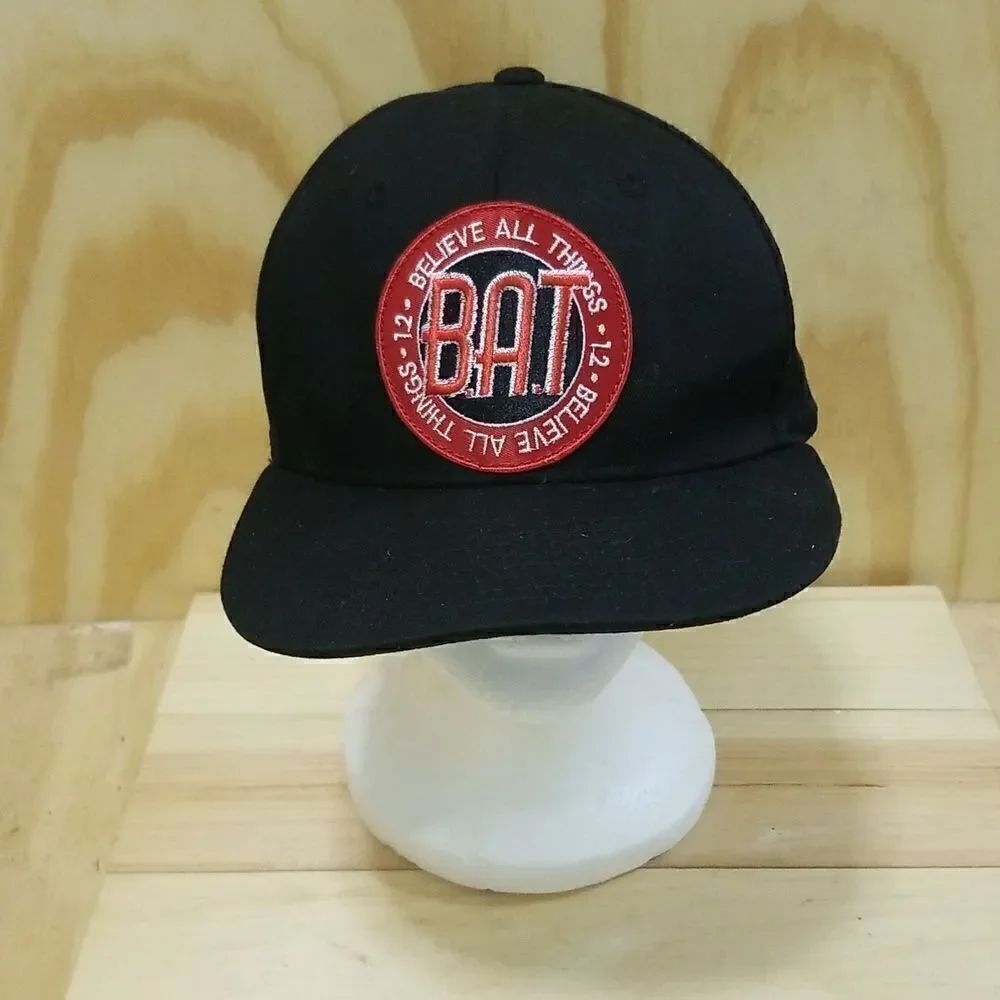 DECKY "BAT" Believe All Things " Snapbaback hat Unisex